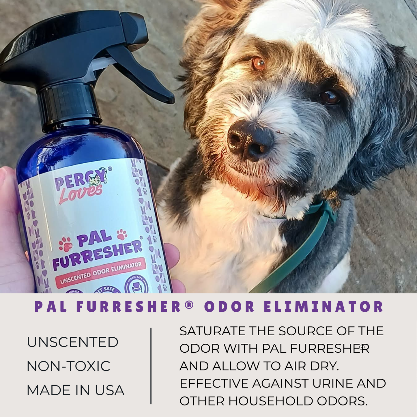 16 oz Pal Furresher Unscented Odor Eliminator