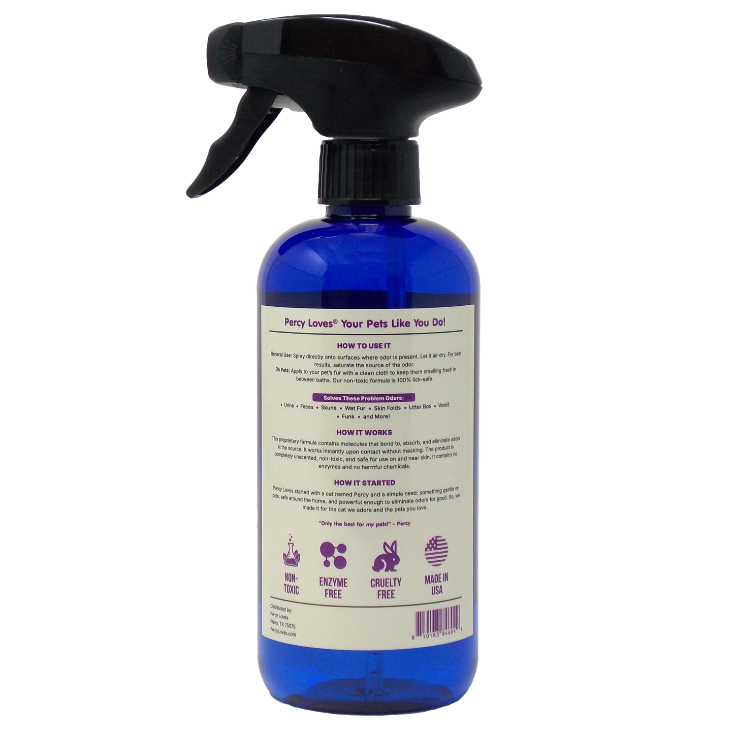 16 oz Pal Furresher Unscented Odor Eliminator