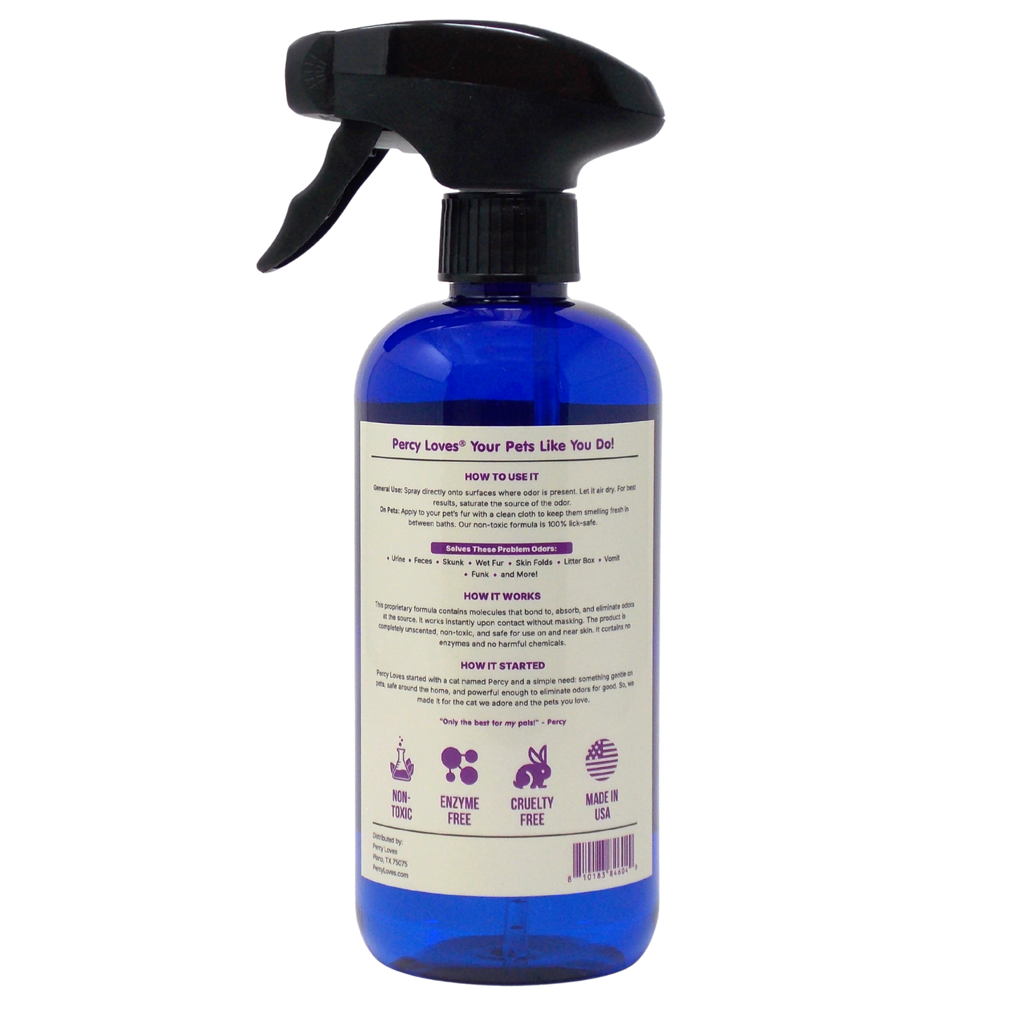 16 oz Pal Furresher Unscented Odor Eliminator