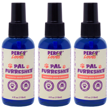 4 oz Pal Furresher Unscented Odor Eliminator - Pack of 3