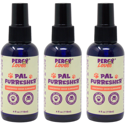 4 oz Pal Furresher Unscented Odor Eliminator - Pack of 3